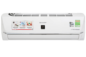 Điều hòa Sharp 12000 BTU 1 chiều Inverter AH-XP13WHW gas R-32