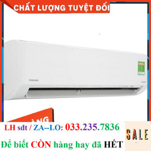 Điều hòa Toshiba 9000 BTU 1 chiều Inverter RAS-H10D1KCVG-V gas R-32