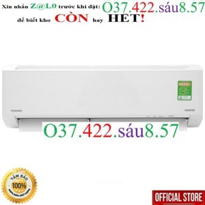 Điều hòa Toshiba 9000 BTU 1 chiều Inverter RAS-H10D1KCVG-V gas R-32