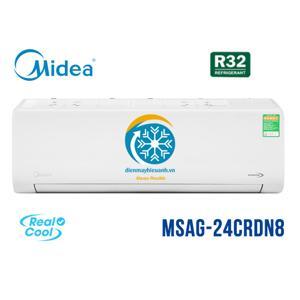 Điều hòa Midea Inverter 24000 BTU 1 chiều MSAG-24CRDN8 gas R-32