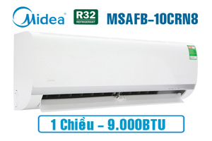 Điều hòa Midea 9000 BTU 1 chiều MSAFGII-10CRN8 gas R-32