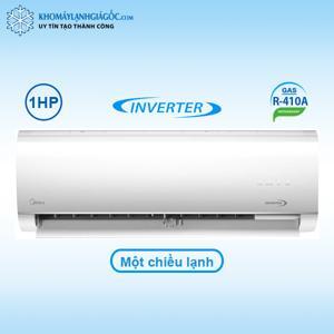 Điều hòa Midea 10000 BTU 1 chiều Inverter MSMAI-10CRDN1 gas R410A