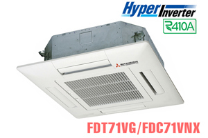 Điều hòa Mitsubishi Inverter 24000 BTU 2 chiều FDT71VH/FDC71VNX gas R-410A