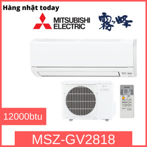 Điều hòa Mitsubishi 12000 BTU 2 chiều Inverter MSZ-GV2818 gas R-32