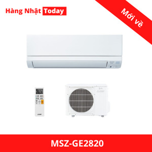 Điều hòa Mitsubishi 12000 BTU 2 chiều Inverter MSZ-GE2820 gas R-32