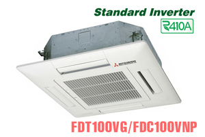 Điều hòa Mitsubishi Inverter 34000 BTU 2 chiều FDT100VH/FDC100VNP gas R-410A