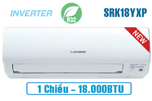 Điều hòa Mitsubishi Inverter 18000 BTU 1 chiều SRK/SRC18YYP-W5 gas R-32