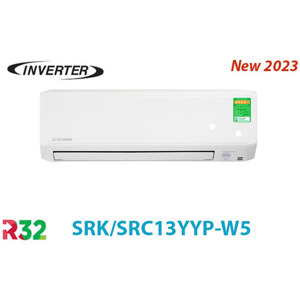 Điều hòa Mitsubishi Inverter 12000 BTU 1 chiều SRK13YYP-W5 gas R-32