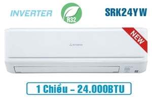 Điều hòa Mitsubishi Inverter 24000 BTU 1 chiều SRK24YXP gas R-32