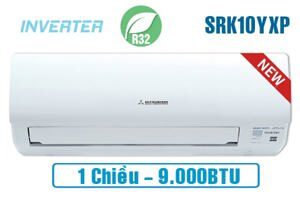 Điều hòa Mitsubishi Inverter 9000 BTU 1 chiều SRK10YYP-W5 gas R-32