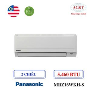 Điều hòa Panasonic Inverter 6000 BTU 2 chiều CS-MRZ16WKH-8 gas R-410A