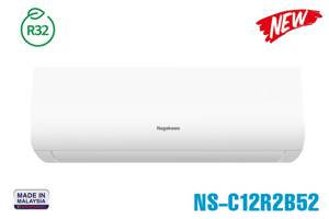 Điều hòa Nagakawa 12000 BTU 1 chiều NS-C12R2B52 gas R-32