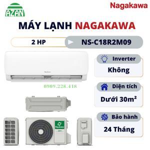 Điều hòa Nagakawa 18000 BTU 1 chiều NS-C18R2M09 gas R-32