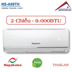 Điều hòa Nagakawa 9000 BTU 2 chiều NS-A09TH gas R-22