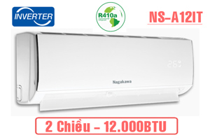Điều hòa Nagakawa Inverter 12000 BTU 2 chiều NIS-A12R2H11 gas R-32