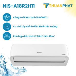 Điều hòa Nagakawa Inverter 18000 BTU 2 chiều NIS-A18R2H11 gas R-32