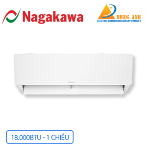 Điều hòa Nagakawa Inverter 18000 BTU 1 chiều NIS-C18R2U51 gas R-32