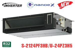 Điều hòa nối ống gió Panasonic Inverter 20500 BTU 1 chiều S-1821PF3H/U-21PR1H5 gas R-32