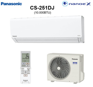 Điều hòa Panasonic Inverter 10000 BTU 2 chiều CS-251DJ gas R-32