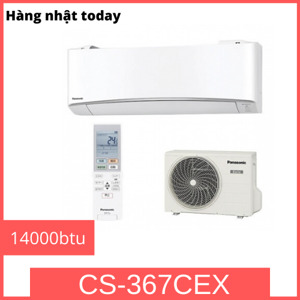 Điều hòa Panasonic 14000 BTU 2 chiều Inverter CS-367CEX gas R-32