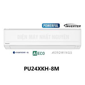 Điều hòa Panasonic Inverter 24000 CPU 1 chiều CU/CS-PU24XKH-8M gas R-32