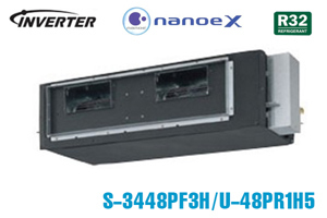 Điều hòa Panasonic Inverter 47000 BTU 1 chiều S-3448PF3H/U-48PR1H5 gas R-32