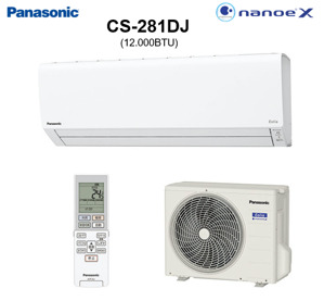 Điều hòa Panasonic Inverter 12000 BTU 2 chiều CS-281DJ gas R-32