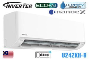 Điều hòa Panasonic Inverter 24000 BTU 1 chiều CU/CS-U24ZKH-8 gas R-32