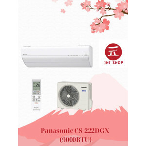 Điều hòa Panasonic Inverter 9000 BTU 2 chiều CS-222DGX gas R-32