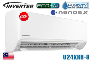 Điều hòa Panasonic Inverter 12000 BTU 1 chiều U24XKH-8 gas R-32