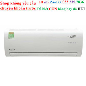 Điều hòa Reetech 9000 BTU 1 chiều Inverter RTV09 gas R-410A