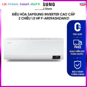 Điều hòa Samsung Inverter 9000 BTU 2 chiều F-AR09ASHZAW21 gas R-32