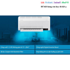 Điều hòa Samsung Inverter 12000 BTU 1 chiều  AR13CYHAAWKNSV gas R-32