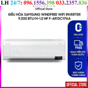 Điều hòa Samsung Inverter 9000 BTU 1 chiều AR10CYFAAWKNSV gas R-32