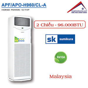 Điều hòa Sumikura 96000 BTU 2 chiều APF/APO-H960 gas R-22