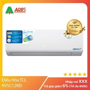 Điều hòa TCL 12000 BTU 1 chiều Inverter RVSC12KEI gas R-410A