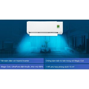 Điều hòa Toshiba 1 chiều 9000 BTU Inverter RAS-H10E2KCVG-V gas R-32