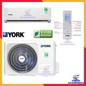 Điều hòa York 24000 BTU 1 chiều YHFE24ZE gas R-410A