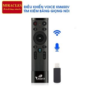 Điều khiển KM650V - Tích hợp mic voice