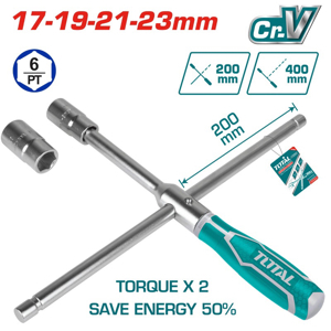 Điếu mở tắc kê chữ thập Total THTRCW40231, 16"