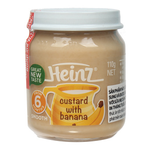 Dinh dưỡng đóng lọ heinz custard vanilla