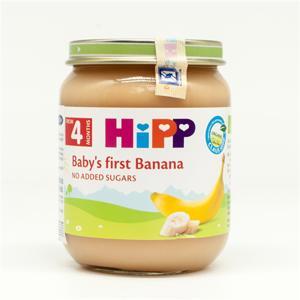 Dinh dưỡng đóng lọ HiPP chuối ăn dặm khởi đầu 125g