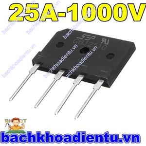 Diode Cầu 25A 1000V GBJ2510