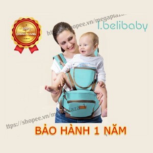 Địu em bé bốn mùa 8 tư thế đa năng có ghế ngồi ibelibaby 507 -AL