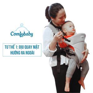 Địu trẻ em 3 tư thế ComfyBaby Winfun CF-BK010