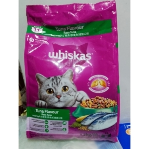 Đồ ăn cho mèo lớn Whiskas vị cá thu túi 1.2 kg