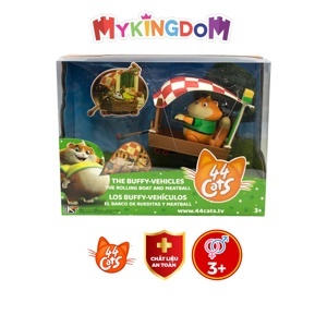 Đồ Chơi 44 Cats Siêu Xe Cùng Nhân Vật - Meatball 34154