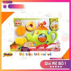 Đồ chơi ấm trà dành cho trẻ em có nhạc Winfun 0754