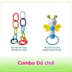 Đồ chơi cắn răng liên kết vui nhộn Kidsme
