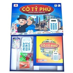 Đồ chơi cờ tỷ phú ngân hàng điện tử Monopoly B6677